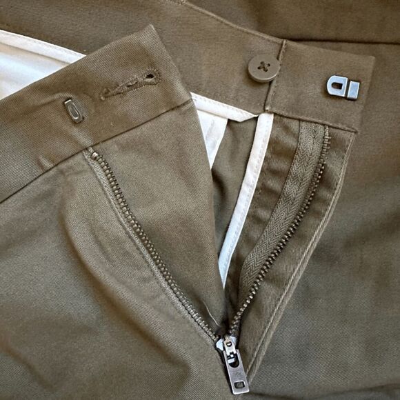 Everlane Mens Brown Flat Front Performance Twill Chino Pants Size 33x30 - Picture 5 of 5